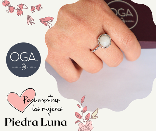 Anillo trenza luna